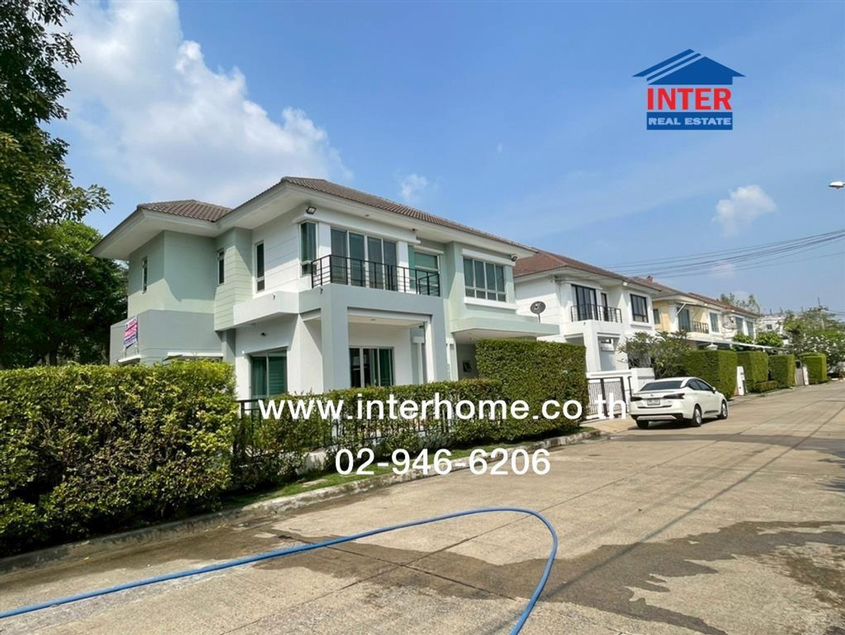 ขายบ้านพัฒนาการ ศรีนครินทร์ : บ้านเดี่ยว 2 ชั้น 63 ตร.ว. หมู่บ้านบางกอก บูเลอวาร์ด พระราม 9-ศรีนครินทร์ ซอยกรุงเทพกรีฑา ถนนสรีนครินทร์ ถนนรามคำแหง เขตสะพานสูง กรุงเทพมหานคร