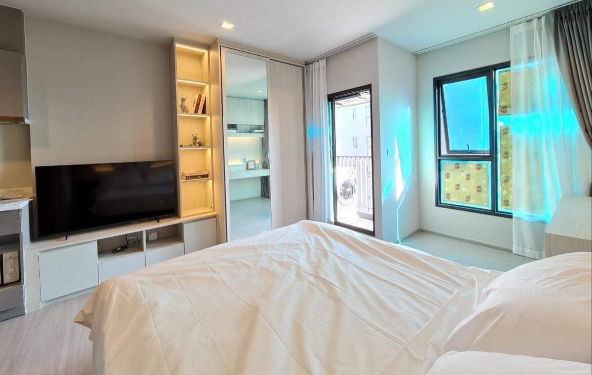 For RentCondoRama9, Petchburi, RCA : Only 16.5k🔥Condo for rent near MRT Rama 9: Life asoke rama9: Special good price✨fully furnished, ready to move in