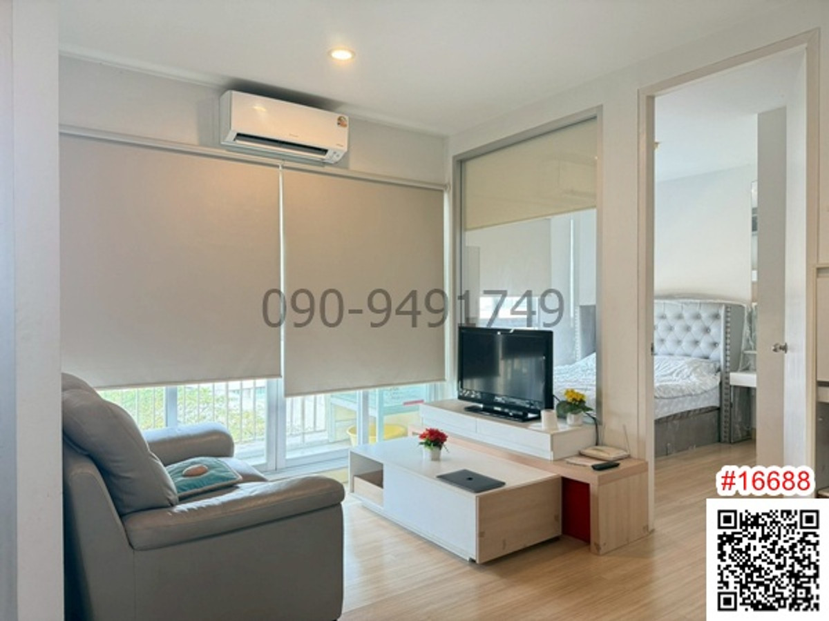 ให้เช่าคอนโดบางนา แบริ่ง ลาซาล : เช่า คอนโด เดอะ พาร์คแลนด์ ศรีนครินทร์ เลคไซด์ ชั้น 8 วิวสระ ใกล้ MRT ศรีลาซาล สายสีเหลือง 300 ม.