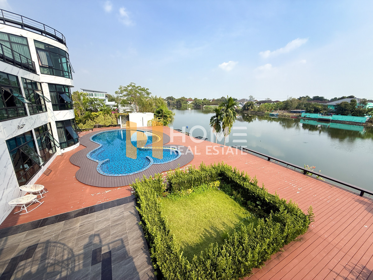 ขายบ้านมีนบุรี-ร่มเกล้า : บ้าน 2 ไร่ วิวทะเลสาบ ใกล้สุวรรณภูมิ ต่อยอดธุรกิจได้ 🌊 ศุภาลัย เลค 2 / 2 ห้องนอน (ขาย), Supalai Lake 2 / 2 Bedrooms (FOR SALE) POON151