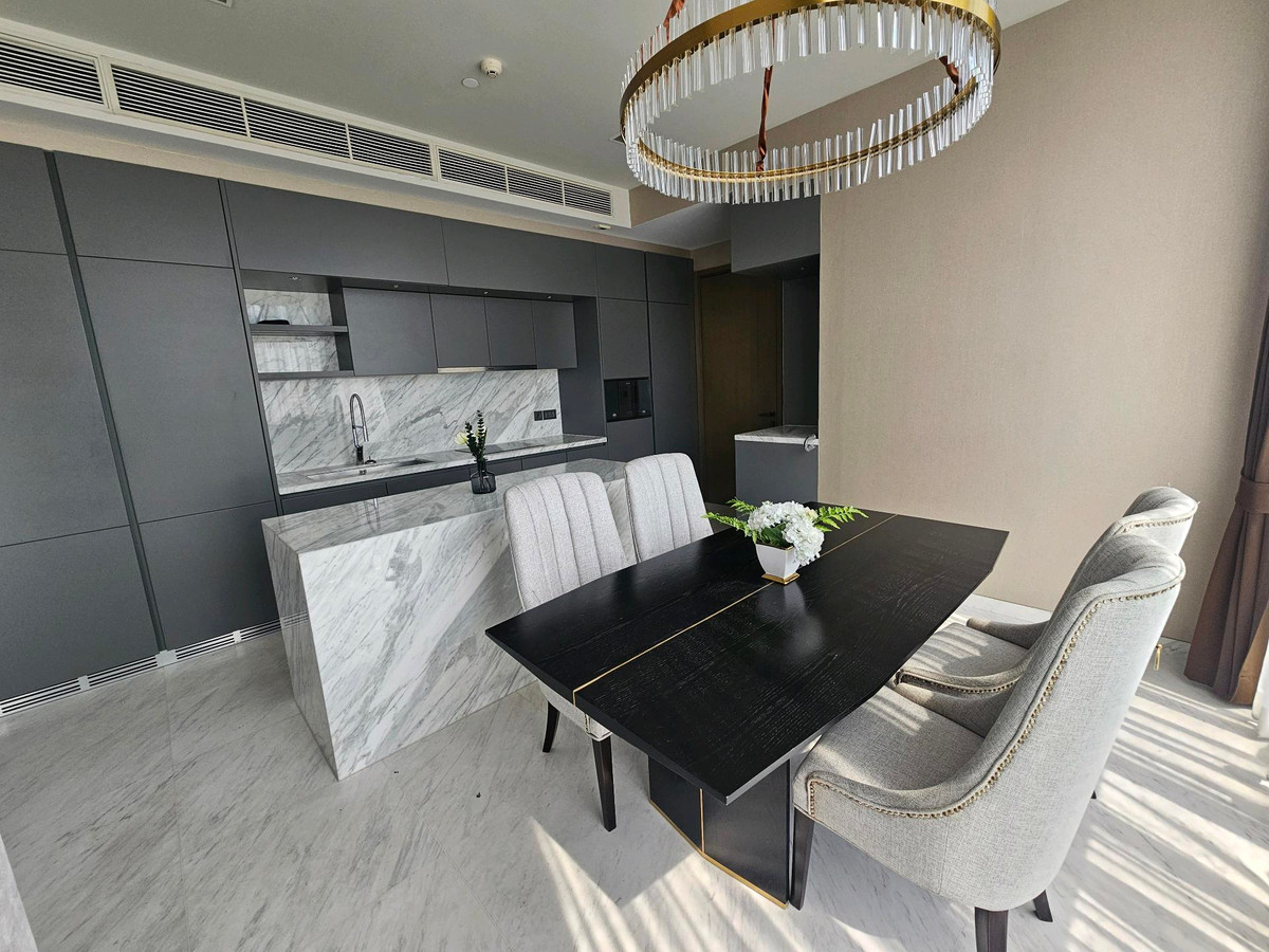 For RentCondoSukhumvit, Asoke, Thonglor : Very beautifully decorated room for rent, 2 bedrooms, 3 bathrooms, The Bangkok Thonglor.