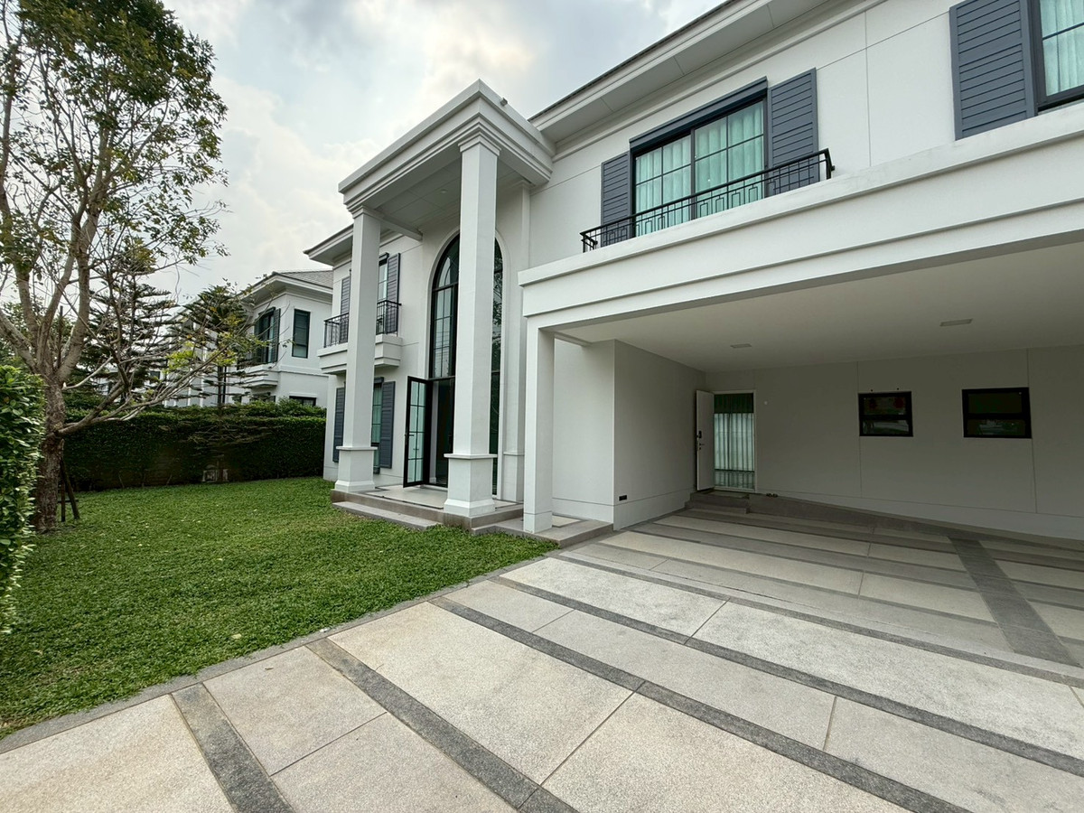 ให้เช่าบ้านวิภาวดี ดอนเมือง หลักสี่ : ปล่อยเช่าบ้านโครงการเศรษฐสิริ ดอนเมือง แบบ 5 ห้องนอน  120K