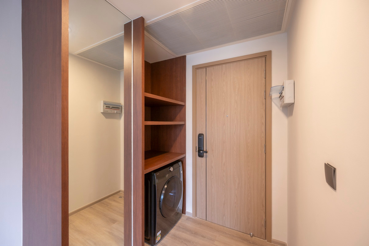 For SaleCondoRama9, Petchburi, RCA : 2 bedroom condo, ready to move in, in the heart of the research center | PYNN SOONVIJAI 🕊️ Pinn Research Center