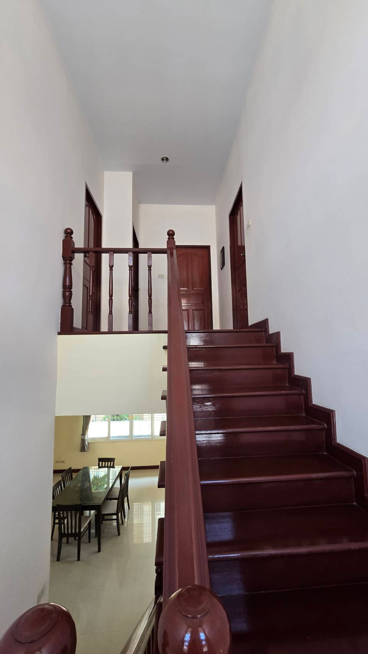 For SaleHousePathum Thani,Rangsit, Thammasat : 2-story detached house for sale, Than Mankong Village 1, Khlong Nueng, Khlong Luang, Pathum Thani, area 54.3 square wah, usable area 193 square meters, 3 bedrooms, 3 bathrooms, parking for 2 cars in the house.