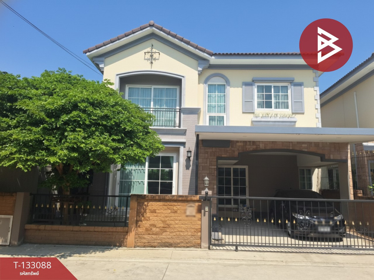 For SaleRama 2, Bang Khun Thian : Semi-detached house for sale, Golden Neo3 Village, Rama 2 (Golden Neo3 Rama2), Phanthai Norasing, Samut Sakhon.