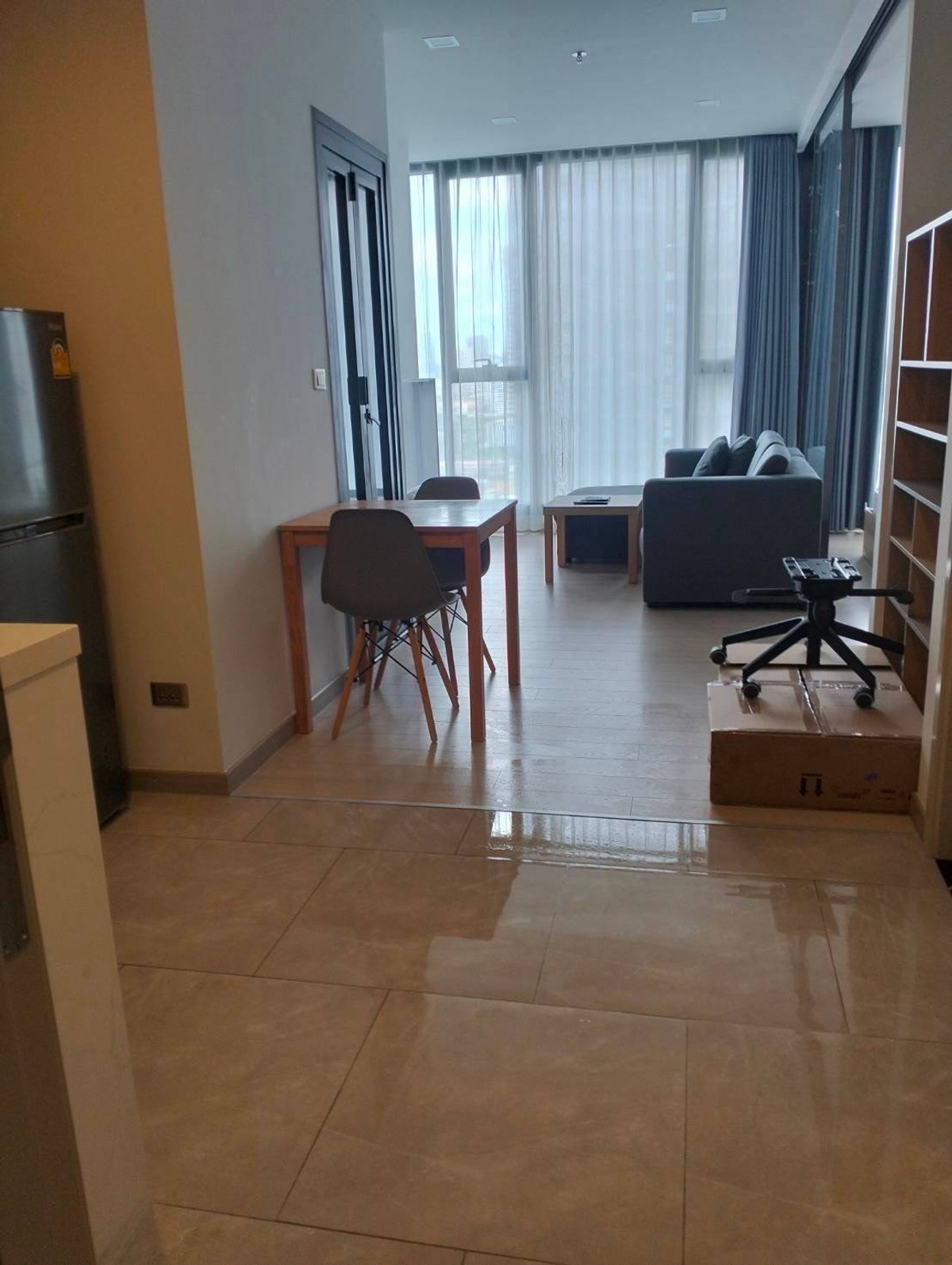 For RentCondoRama9, Petchburi, RCA : Condo for rent, One 9 Five Asoke-Rama 9, fully furnished condo, ready to move in, near MRT Rama 9!!