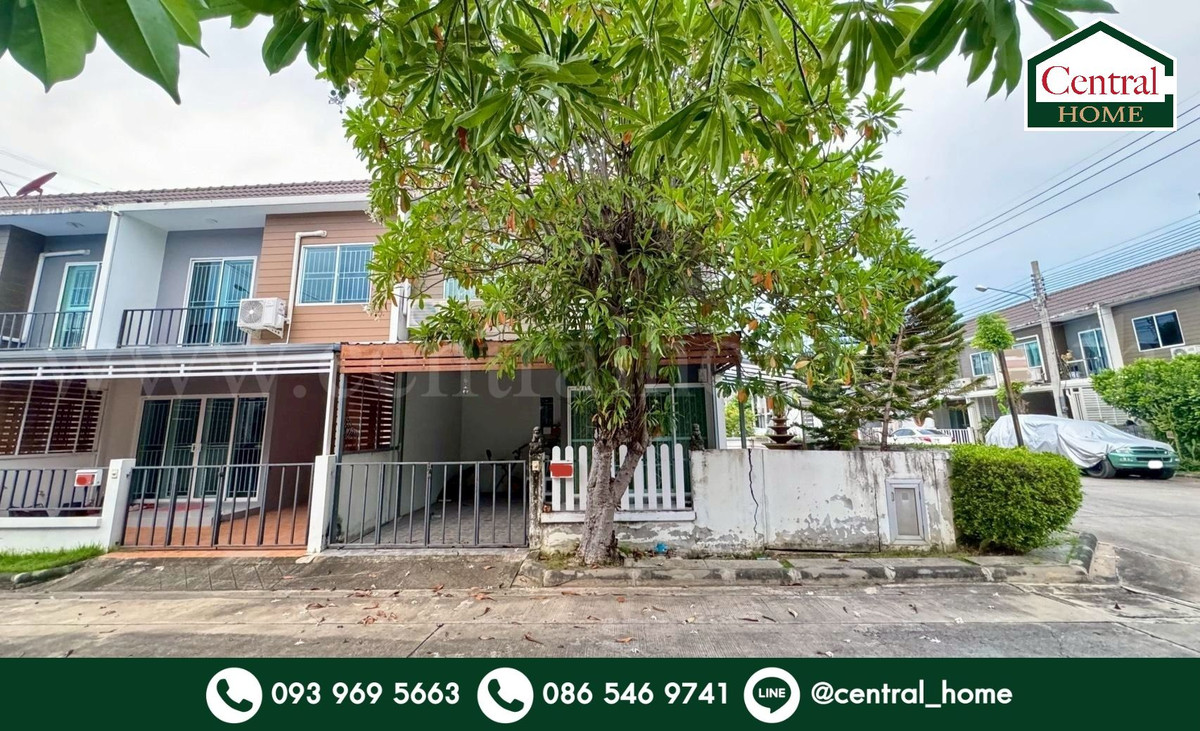 For RentTownhomeNonthaburi, Bang Yai, Bangbuathong : For rent: Townhome Areeya The Color Wongwaen - Ratchaphruek, corner unit.
