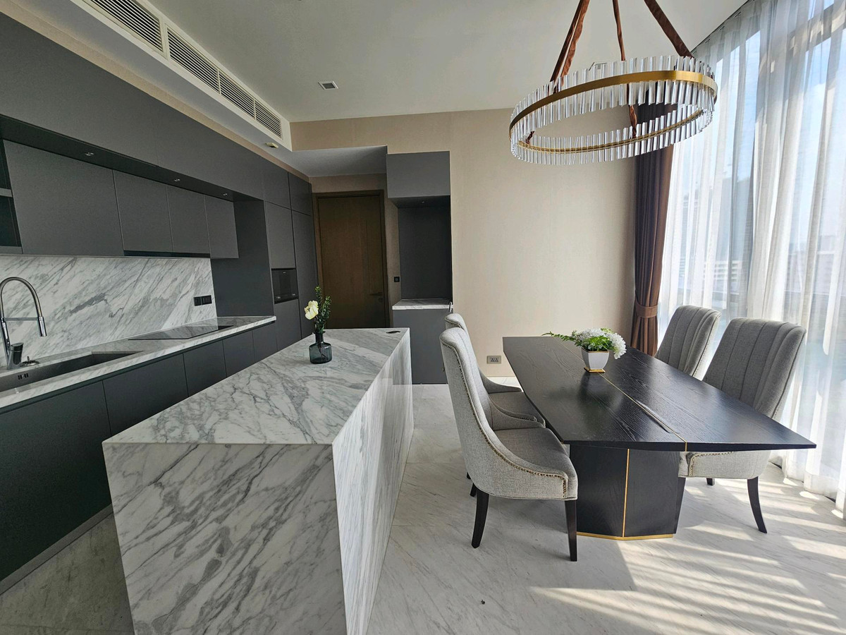 For RentCondoSukhumvit, Asoke, Thonglor : Very beautifully decorated room for rent, 2 bedrooms, 3 bathrooms, The Bangkok Thonglor.