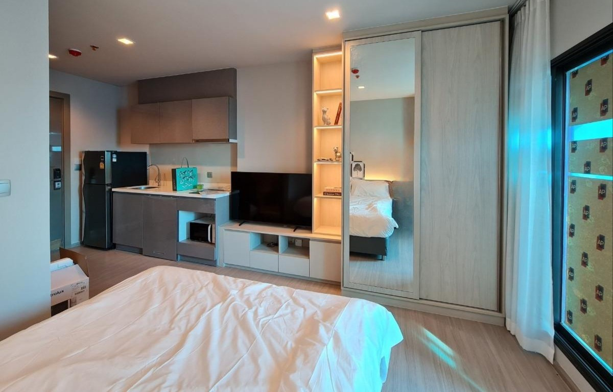 For RentCondoRama9, Petchburi, RCA : Only 16.5k🔥Condo for rent near MRT Rama 9: Life asoke rama9: Special good price✨fully furnished, ready to move in