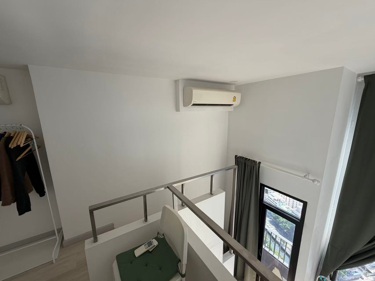 ให้เช่าคอนโดสาทร นราธิวาส : KnightsBridge Prime Sathon 37ตรม คอนโดลอฟท์ ให้เช่าเพียง 21000thb！