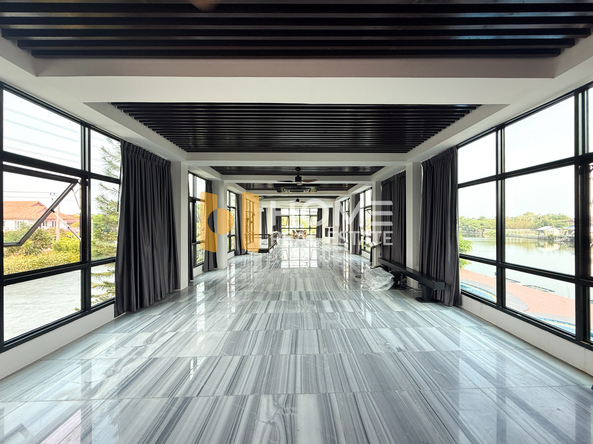 ขายบ้านมีนบุรี-ร่มเกล้า : บ้าน 2 ไร่ วิวทะเลสาบ ใกล้สุวรรณภูมิ ต่อยอดธุรกิจได้ 🌊 ศุภาลัย เลค 2 / 2 ห้องนอน (ขาย), Supalai Lake 2 / 2 Bedrooms (FOR SALE) POON151