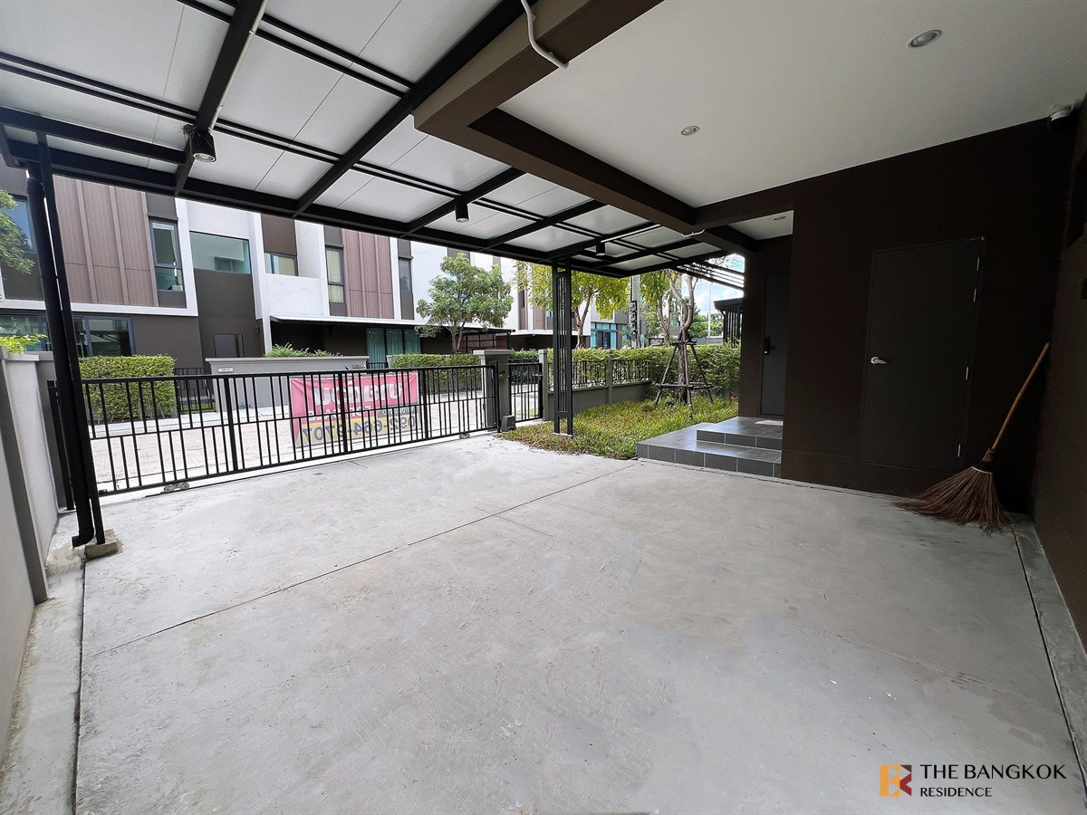 For RentHouseOnnut, Udomsuk : Baan Klang Muang The Edition Sukhumvit-Onnut 🏡 Fully furnished home, move-in ready, in a peaceful and private atmosphere 🌿