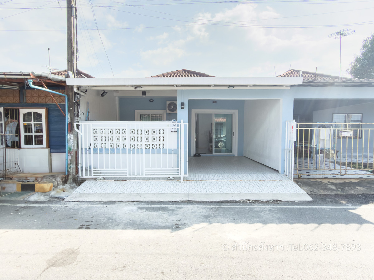 ขายทาวน์โฮมนนทบุรี บางใหญ่ บางบัวทอง : ขายทาวน์เฮาส์ ชั้นเดียว หมู่บ้านอาสาเฮ้าส์ 5 ซอยกันตนา บางใหญ่ รีโนเวทใหม่ 