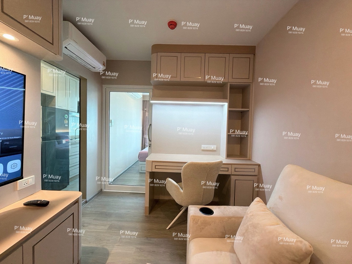 For RentCondoThaphra, Talat Phlu, Wutthakat : For rent, beautiful built-in room ✨ luxurious, next to the glam 🥣 electric stove + hood 🌪️ with Digital door lock 📱 🩷 rent 13,000 baht #Regent Home Wutthakat