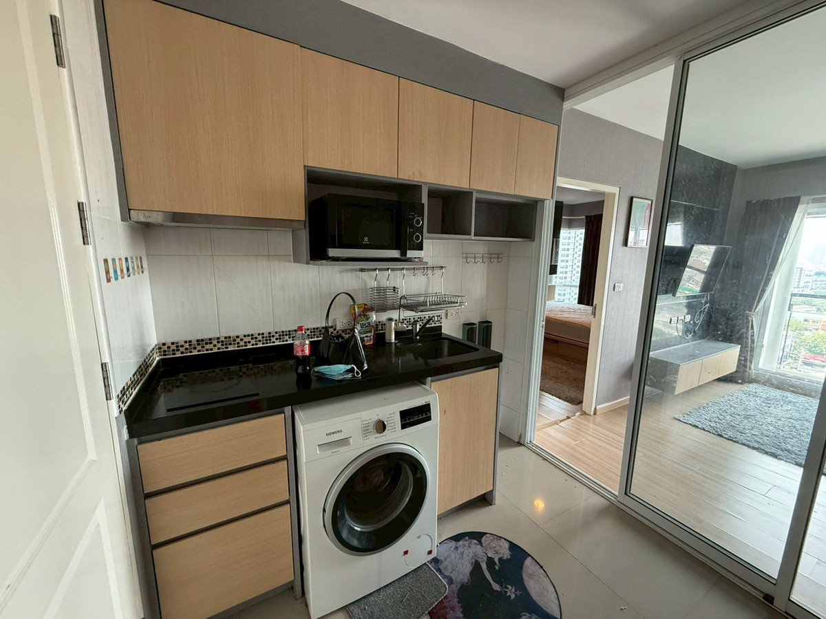 For RentCondoThaphra, Talat Phlu, Wutthakat : Hurry and reserve now ‼️ For rent Bangkok Horizon Ratchada - Thapra🔥 Beautiful room, newly decorated, fully furnished 📍 Ready to move in (responds to chats and answers calls very quickly)