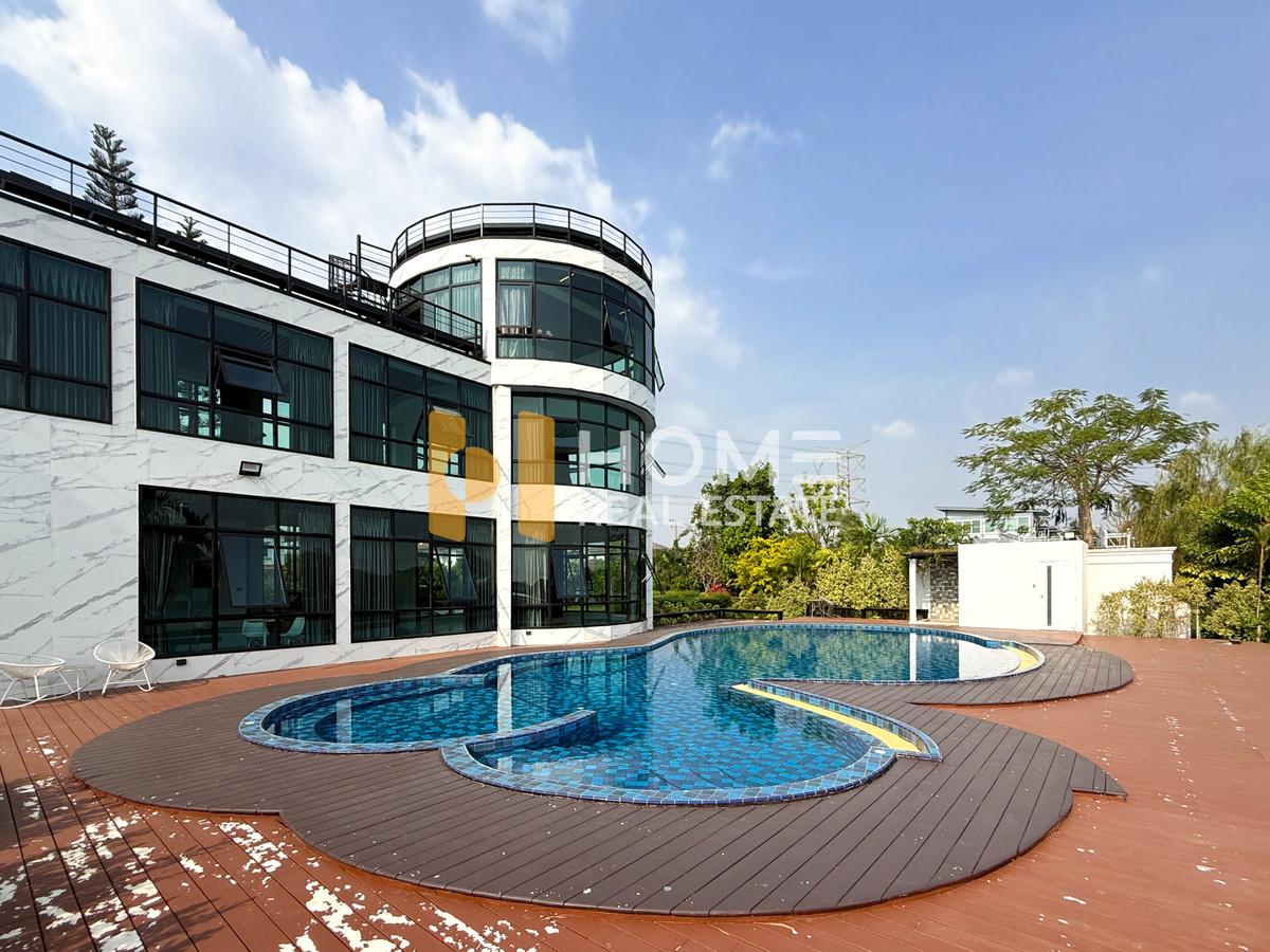 ขายบ้านมีนบุรี-ร่มเกล้า : บ้าน 2 ไร่ วิวทะเลสาบ ใกล้สุวรรณภูมิ ต่อยอดธุรกิจได้ 🌊 ศุภาลัย เลค 2 / 2 ห้องนอน (ขาย), Supalai Lake 2 / 2 Bedrooms (FOR SALE) POON151