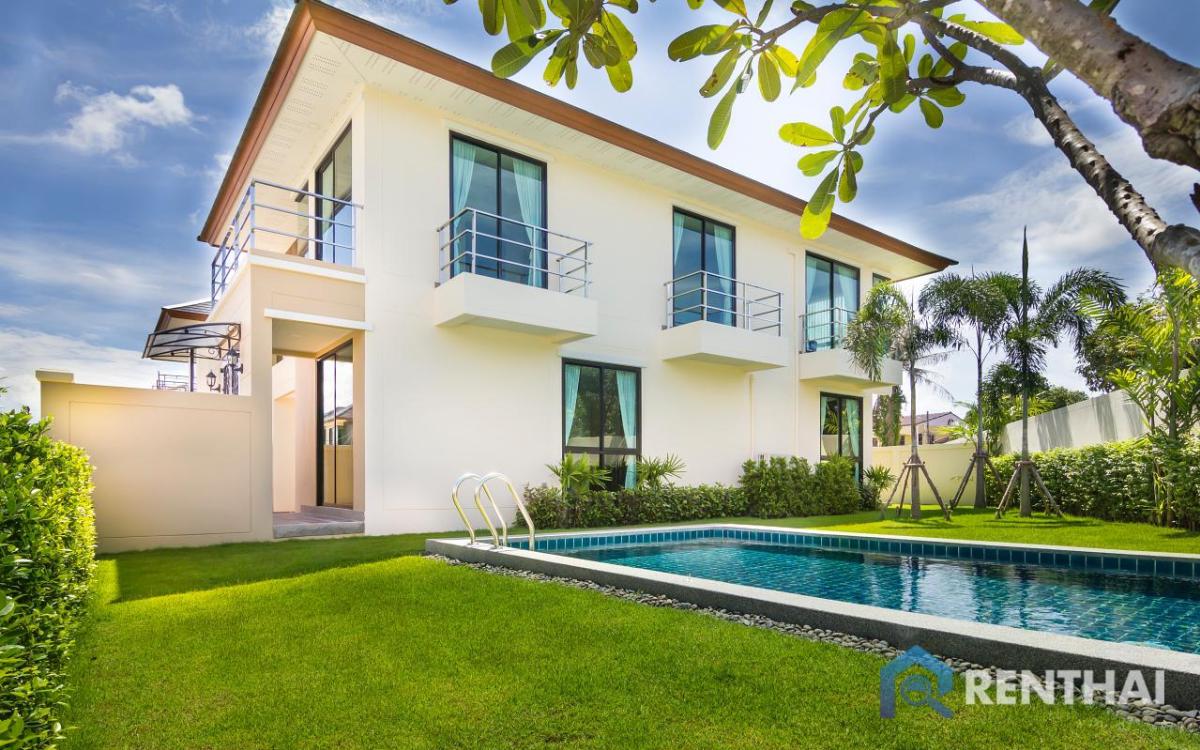 For SaleHousePattaya, Bangsaen, Chonburi : Spacious 4bed Home in Villa Asiatic, Pattaya, with Top Facilities