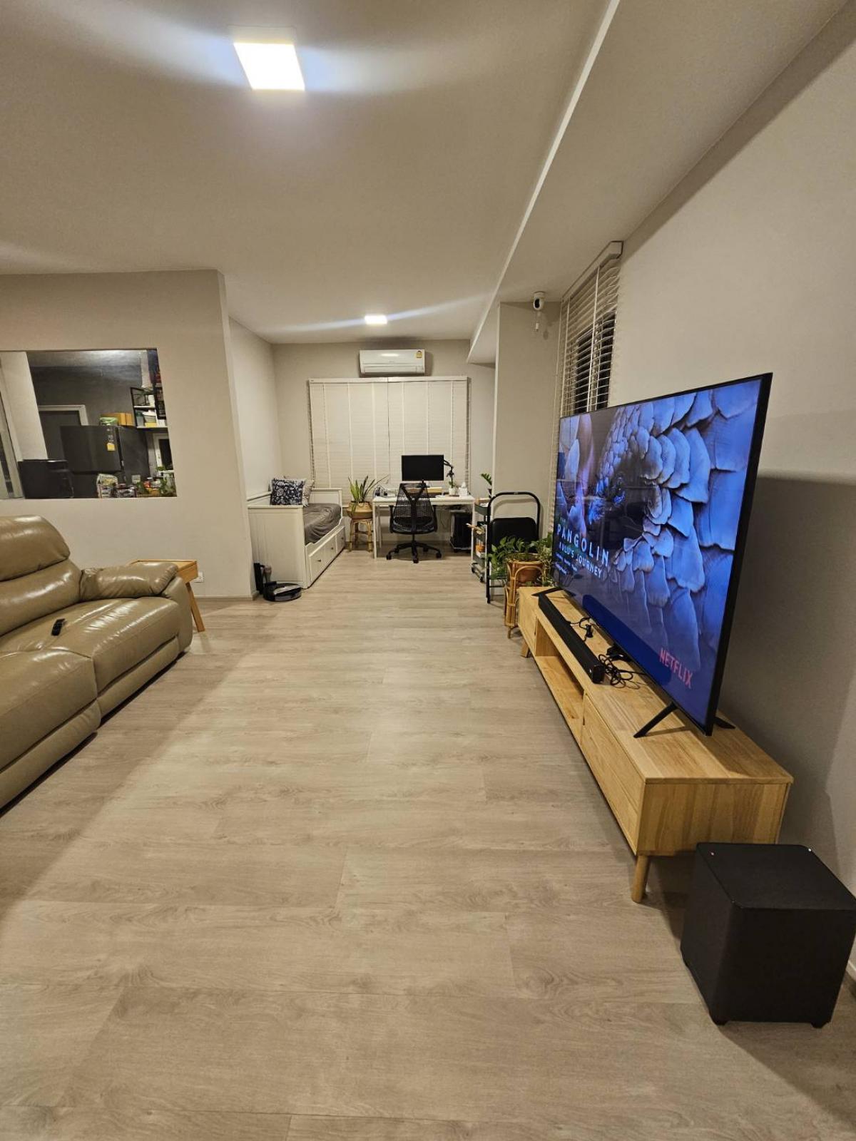 For RentBangna, Bearing, Lasalle : 28/02/2026, Beautiful house, 2 bedrooms, near Bangna-Theparak, only 55,000 baht/month. Wide area on 38.8 sq m of land, ready to move in immediately!