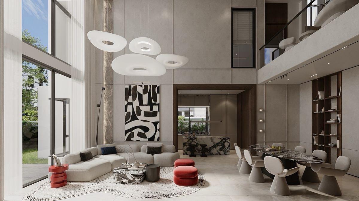 ขายบ้านพัฒนาการ ศรีนครินทร์ : 28/02/2026, The Gentry Phatthanakan 2 บ้านหรู 5 ห้องนอน 6 ห้องน้ำ พื้นที่กว้าง 355 ตร.ม. 
เช่าหมื่น 600,000 บาท พร้อมขาย 80 ล้าน ติดถนนใหญ่ ใกล้ BTS เอกมัย!