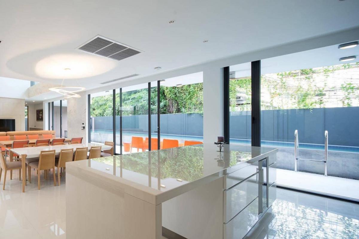 For SaleHouseSukhumvit, Asoke, Thonglor : 28/02/2026, Luxury 4 bedroom house, Ekkamai area, near Thonglor. 
Width area 959 sq m. with land 127 sq m. Special price 98 million.