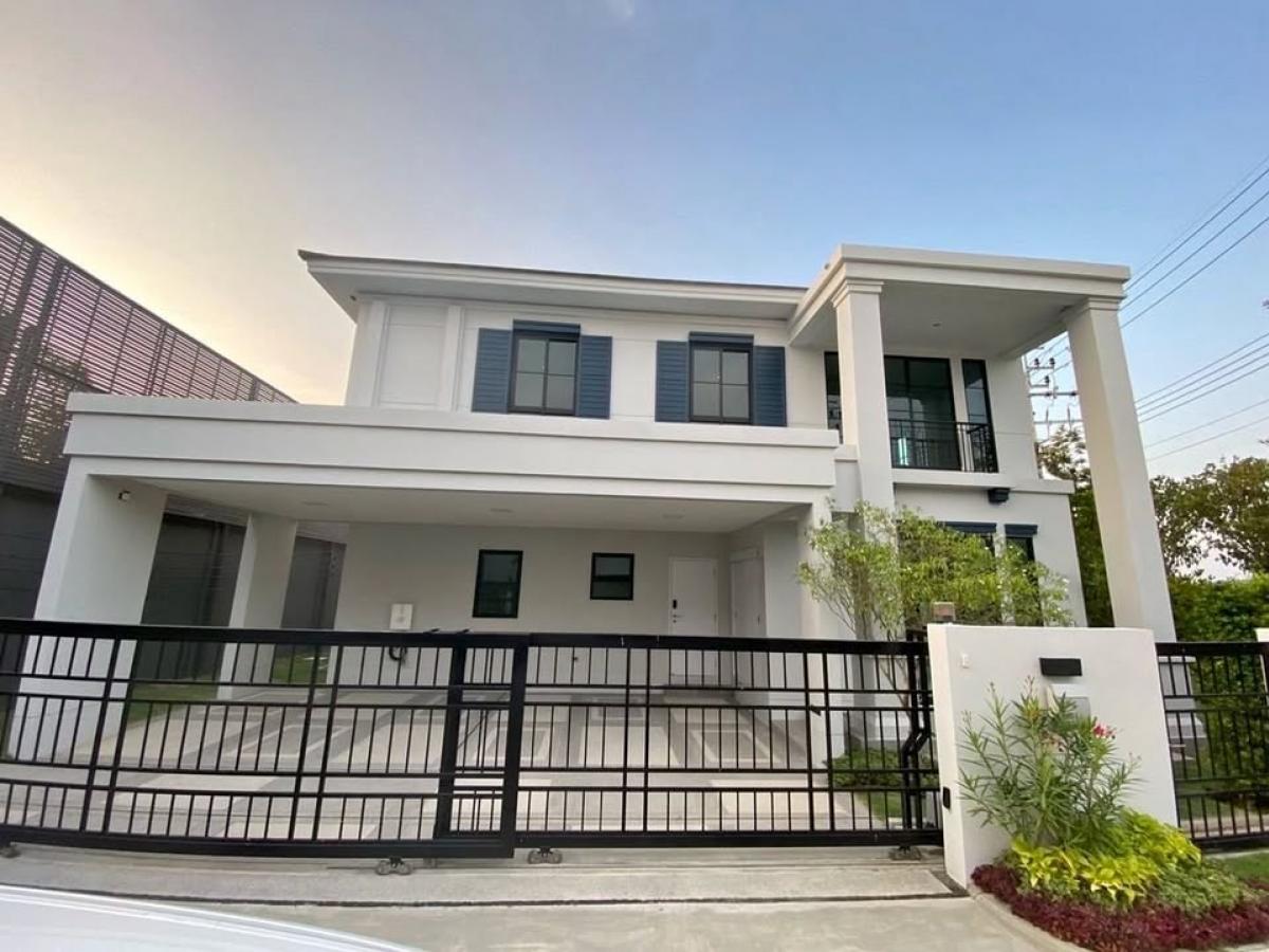 ขายบ้านนวมินทร์ รามอินทรา : 28/02/2026, บ้านเดี่ยว Modern Heritage หลังมุม 4นอน 5น้ำ ใกล้ BTS วัชรพล-เทพรักษ์ 
พื้นที่กว้าง 249 ตร.ม. พร้อมสวนร่มรื่น ราคาพิเศษ 16.9 ล้านเท่านั้น!