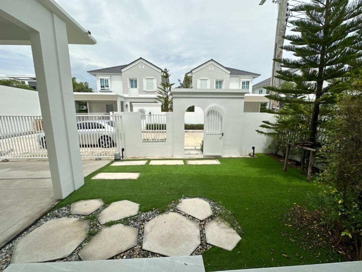 ให้เช่าบ้านบางนา แบริ่ง ลาซาล : 28/02/2026, บ้านหรู 4 นอน ติด ASB บางนา กม.15 พร้อมสนามบาส สวนส่วนตัว 
เช่าเพียง 90,000 บ./ด. ใกล้ Mega บางนา เดินทางสะดวก!