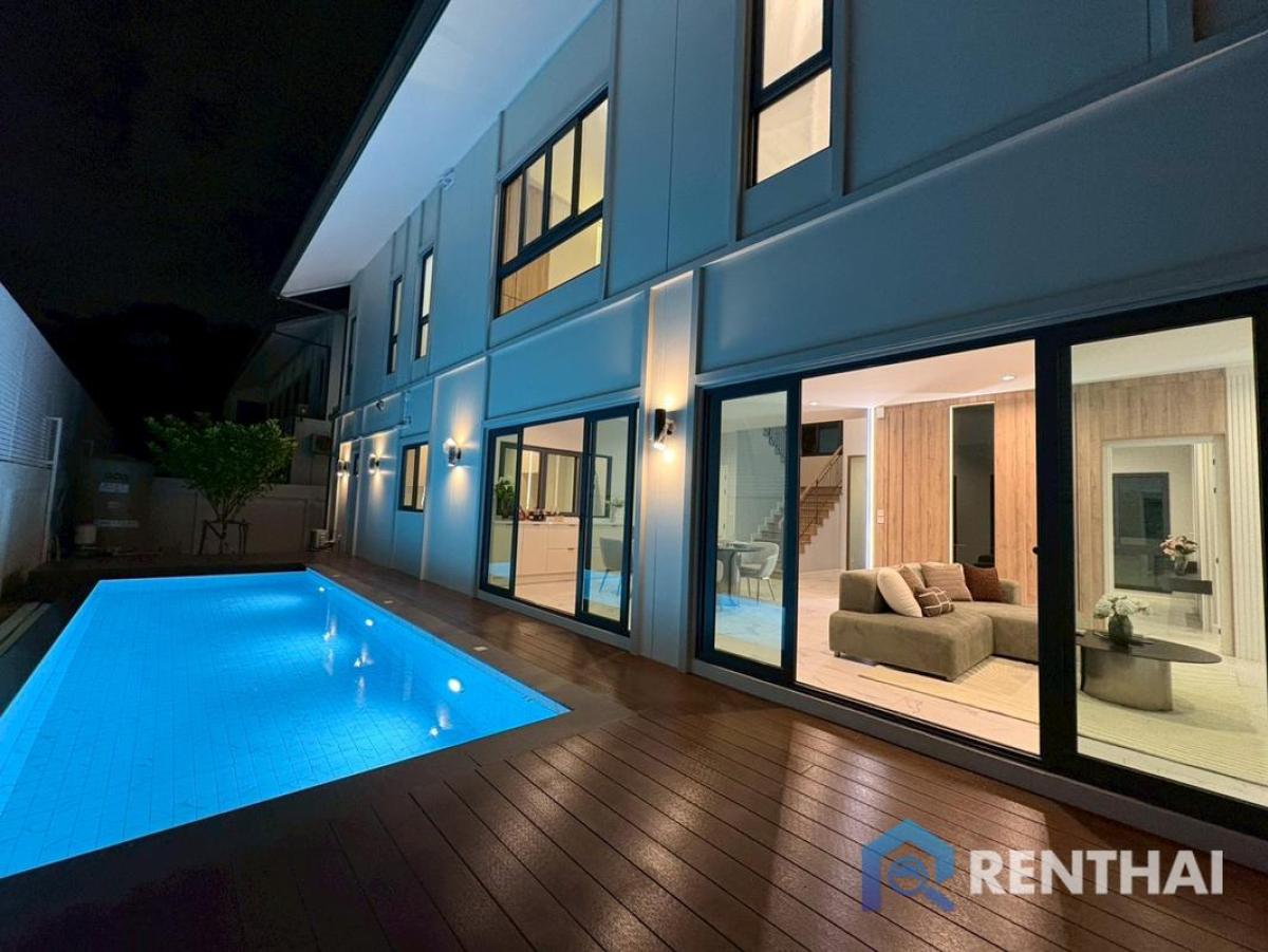 For SaleHousePattaya, Bangsaen, Chonburi : For sale house 4 bedrooms at The Lavish