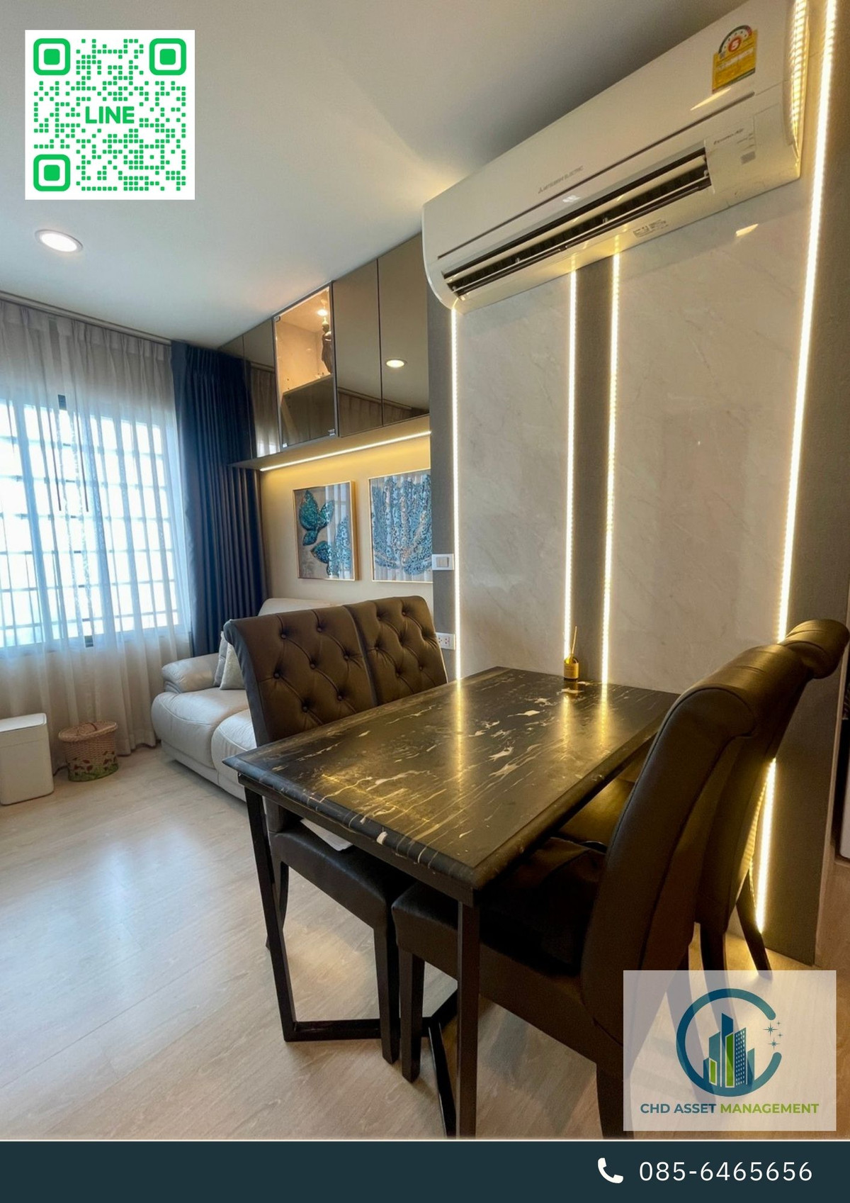 ให้เช่าคอนโดพระราม 9 เพชรบุรีตัดใหม่ RCA : ✨ให้เช่า คอนโด ริธึ่ม อโศก 2 🛏️2 ห้องนอน 1 ห้องน้ำ 📏ขนาด 45 ตรม. ชั้น 28