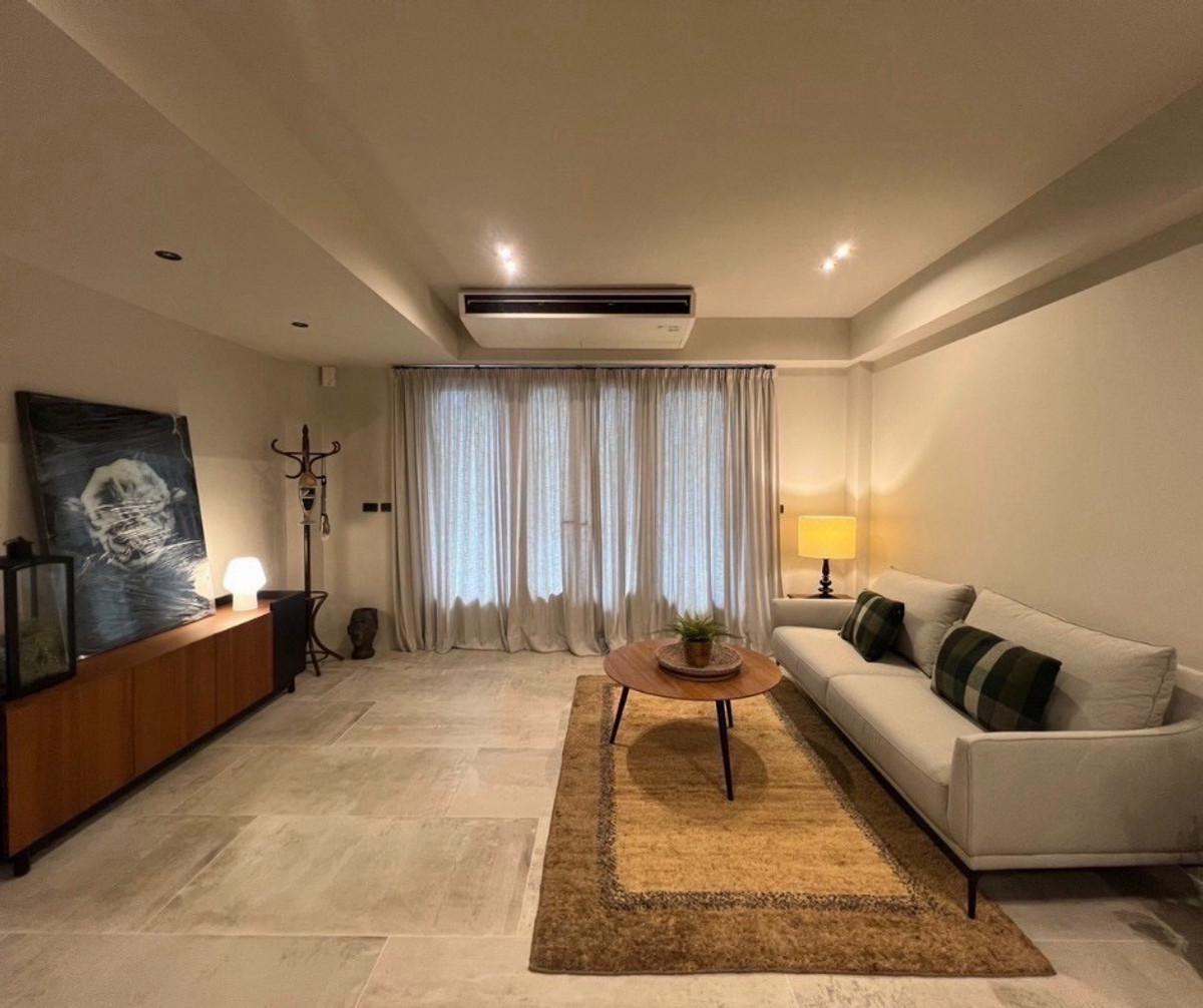 HouseOnnut, Udomsuk : 4 Bedroom Renovated Townhouse for Sale and Rent near BTS Phra Khanong Sukhumvit Ekkamai Bangkok Ideal for Home Office and Investment