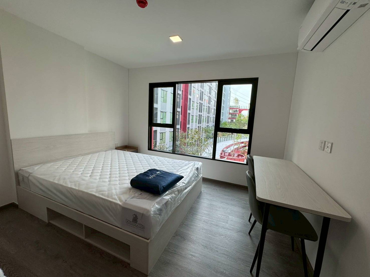 ให้เช่าคอนโดปทุมธานี รังสิต ธรรมศาสตร์ : 🏡 ให้เช่า Kave Wonderland ห้องมุมห้องใหญ่💖 ✨ ตึก E ชั้น 3 วิวสวนสวย  ✅️ พร้อมเข้าอยู่