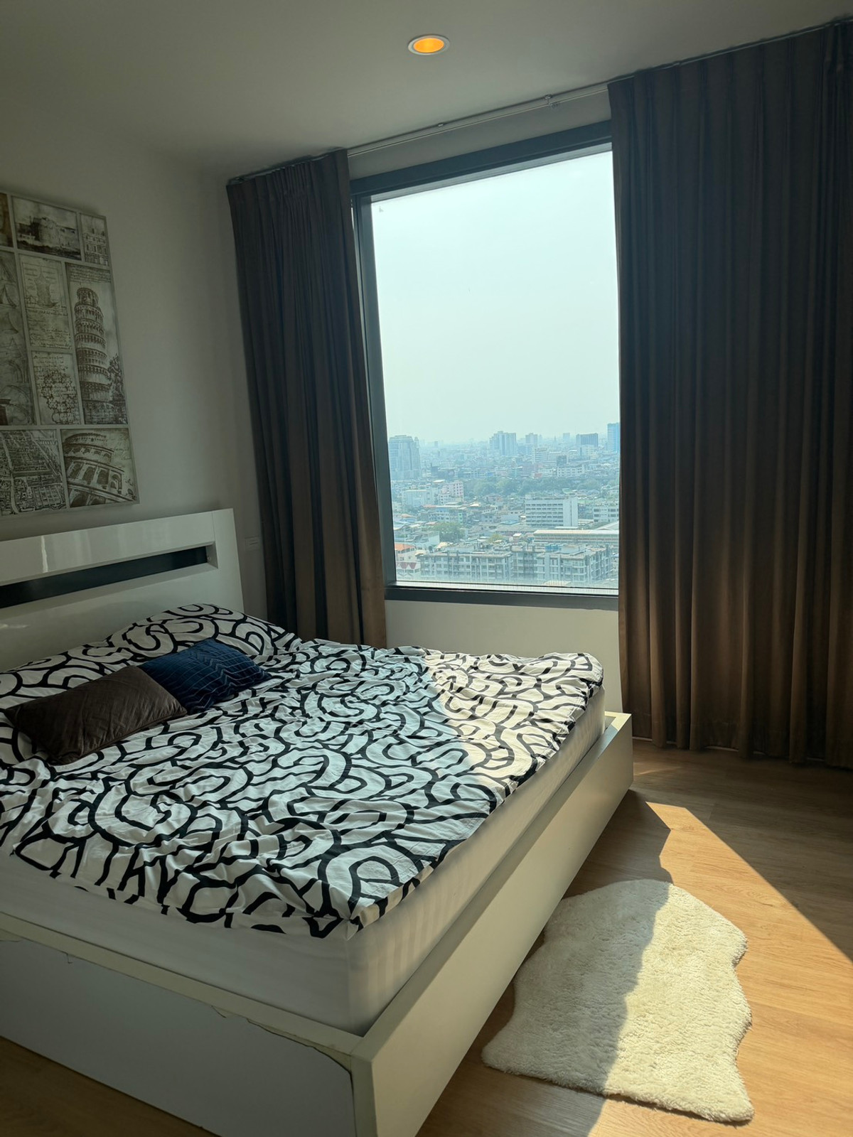 For RentCondoRatchathewi,Phayathai : Best Price ✨ For rent Pyne by Sansiri, very beautiful room, good price, fully decorated, ready to move in.