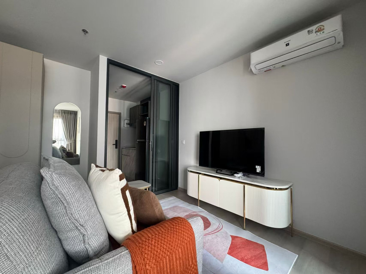 For RentCondoOnnut, Udomsuk : Aspire Onnut Station  1 Bedroom Brand new, first-time rent  Good decoration 16000thb