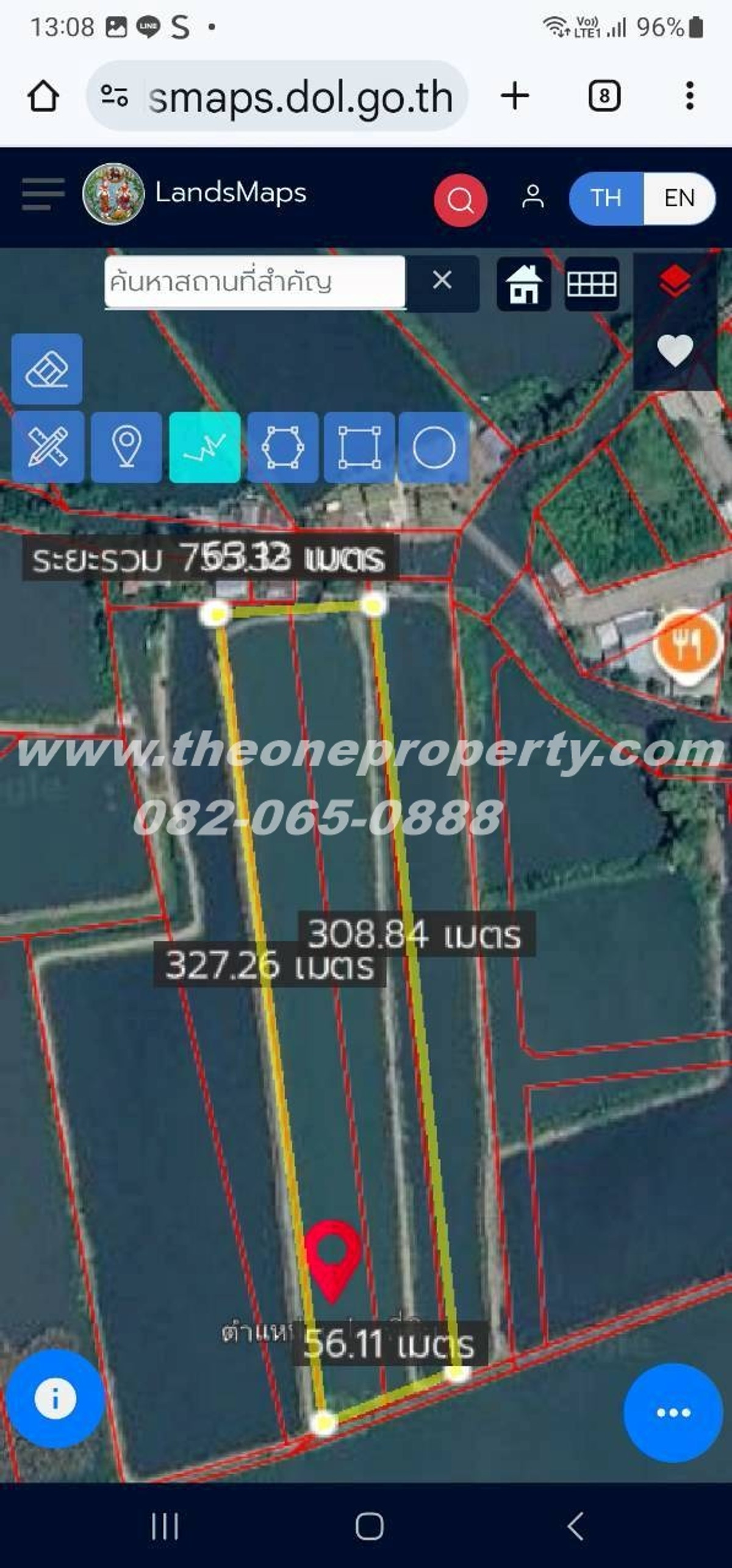 For SaleLandRama 2, Bang Khun Thian : Empty land 11-1-64 rai, Soi Thian Talay 30, Rama 2 Road, Chai Thale Road, Bang Khun Thian, Tha Kham Subdistrict, Bang Khun Thian District, Bangkok.