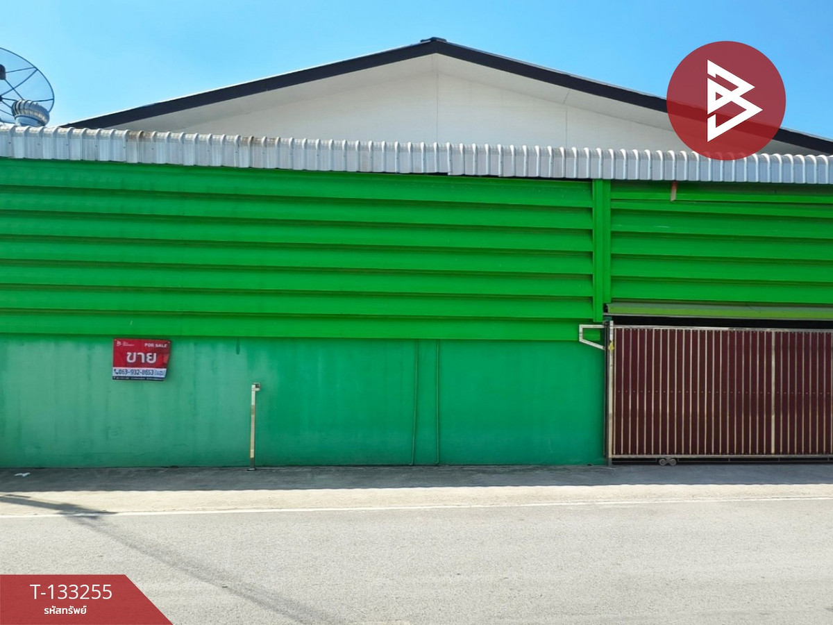 For SaleWarehouseMahachai Samut Sakhon : Warehouse with land for sale, area 1 ngan 32 sq m, Krathum Baen, Samut Sakhon