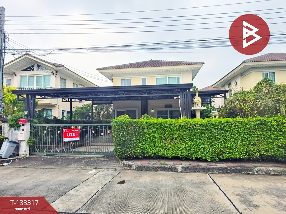 For SaleHouseRama5, Ratchapruek, Bangkruai : Single house for sale Supalai Village Gardenville Pinklao-Rama 5 Ring Road (Supalai Garden Ville), Nonthaburi