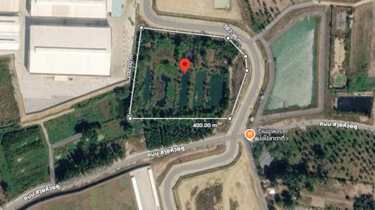 For SaleFactorySriracha Laem Chabang Ban Bueng : Industrial Land for sale next to Rojana Leam Chabang