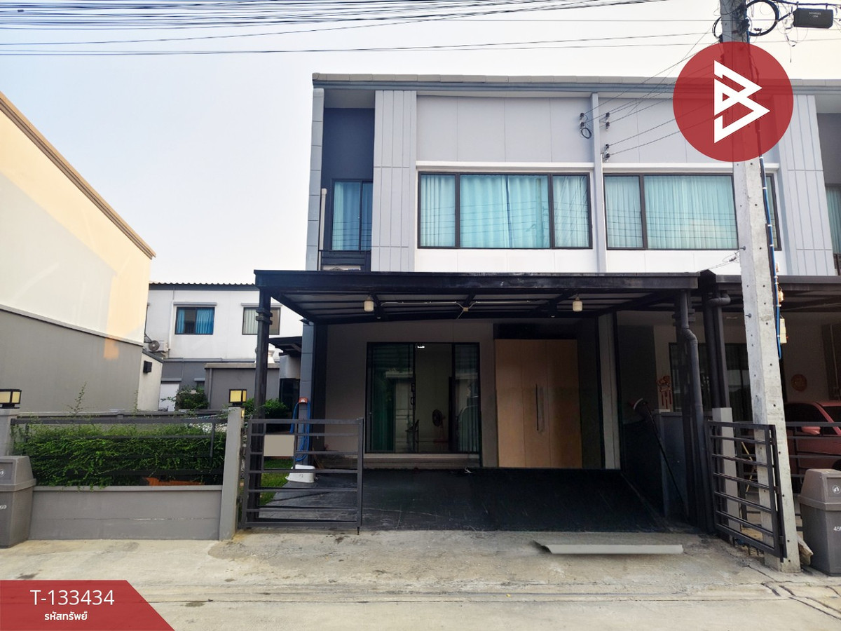 For SaleTownhomeSamut Prakan,Samrong : Townhouse for sale behind the edge Plino Village Srinakarin-Theparak (Pleno Srinakarin-Theparak) Samut Prahan