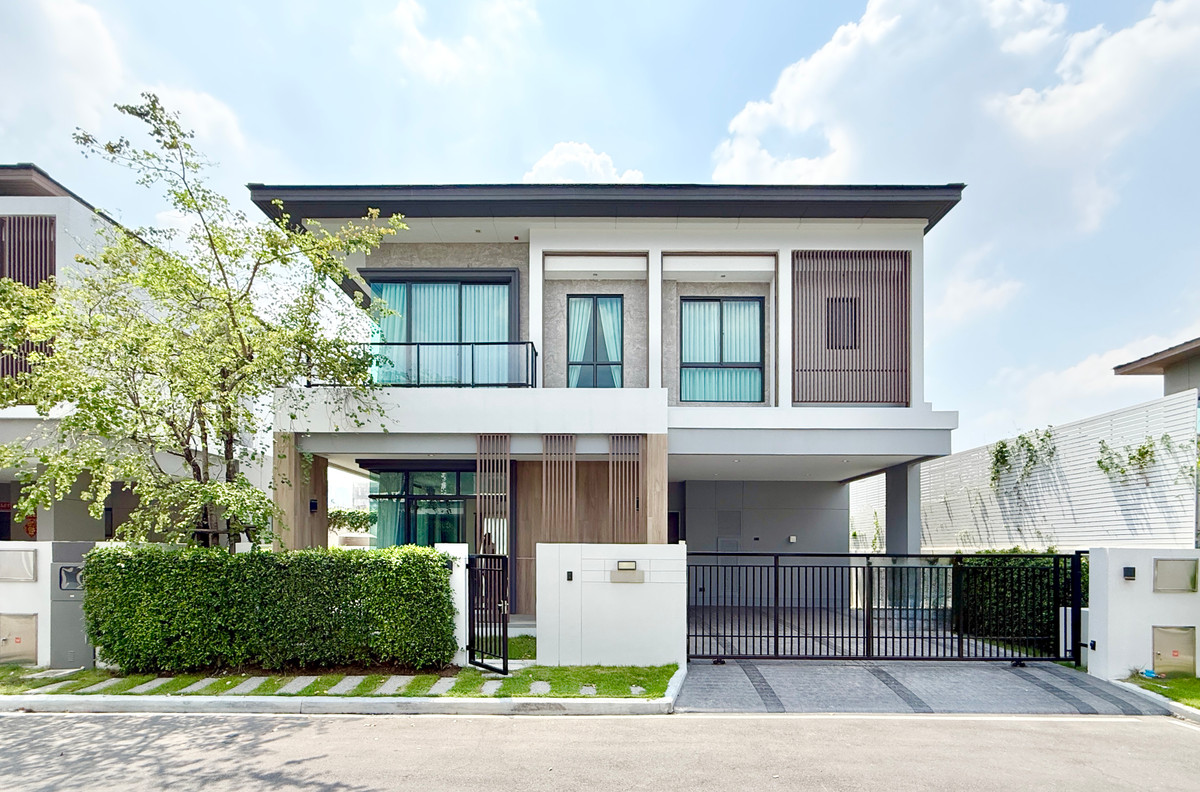HouseBangna, Bearing, Lasalle : 🚀 Bangkok Boulevard Bangna KM.5 - 237 sq m., 4 bedrooms, 4 bathrooms, 2 parking spaces.