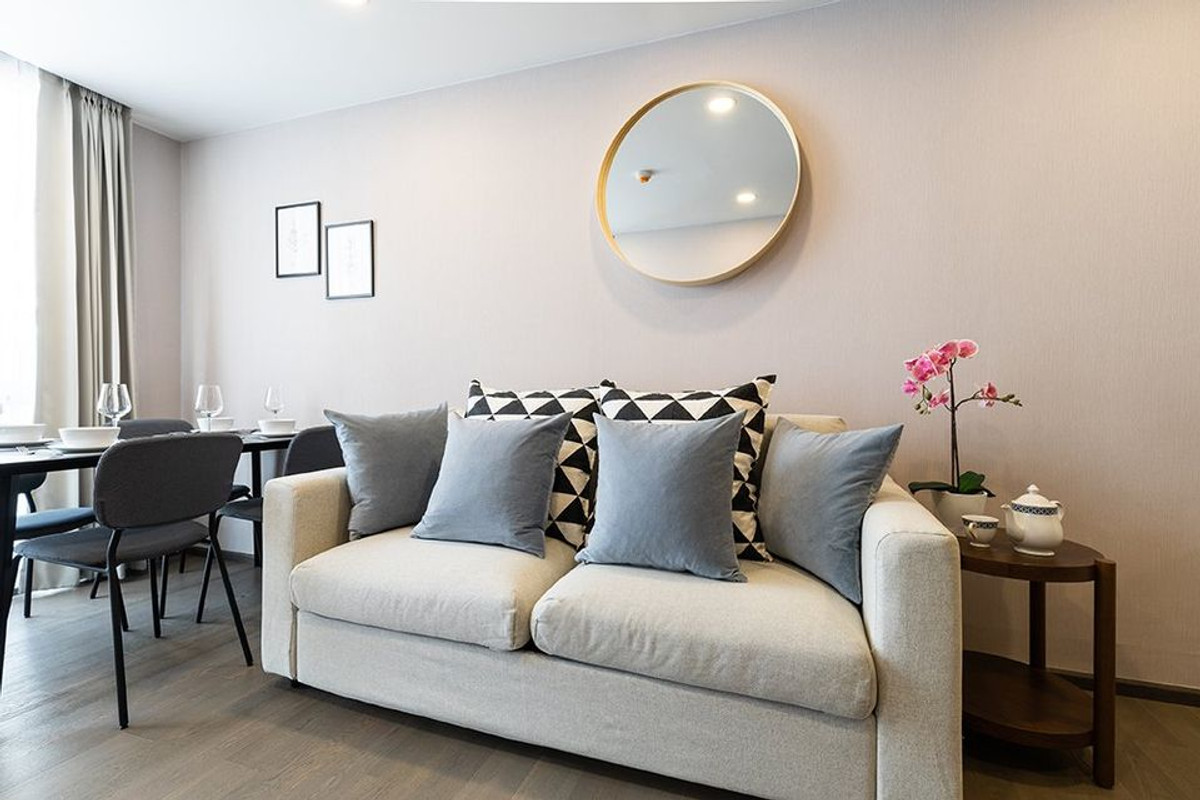 For RentCondoSiam Paragon ,Chulalongkorn,Samyan : Klass Siam【𝐑𝐄𝐍𝐓】🔥A room of just the right size, with clean lines and a well-arranged layout, giving off a sophisticated image from the very first glance.🔥 Contact Line ID: @hacondo