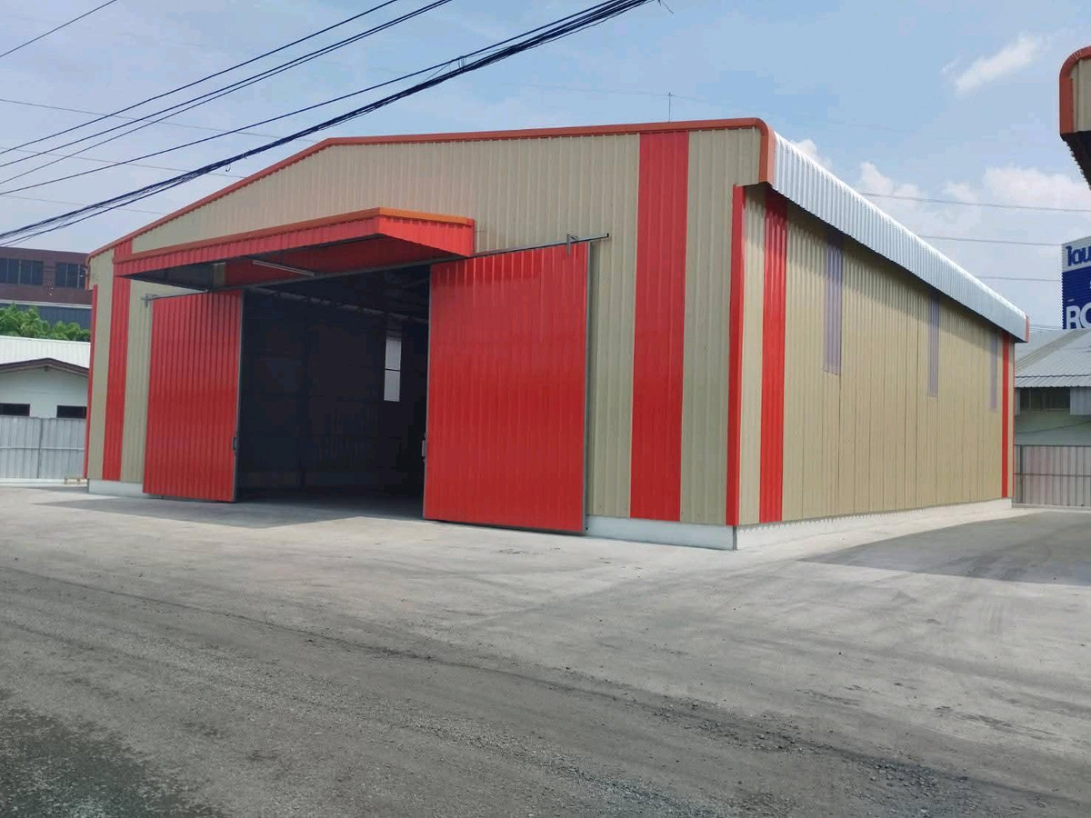 For RentWarehouseNawamin, Ramindra : New warehouse for rent, 504 sq m., Soi Ramindra 39, near 7-Eleven | Big cars easy to get in and out.