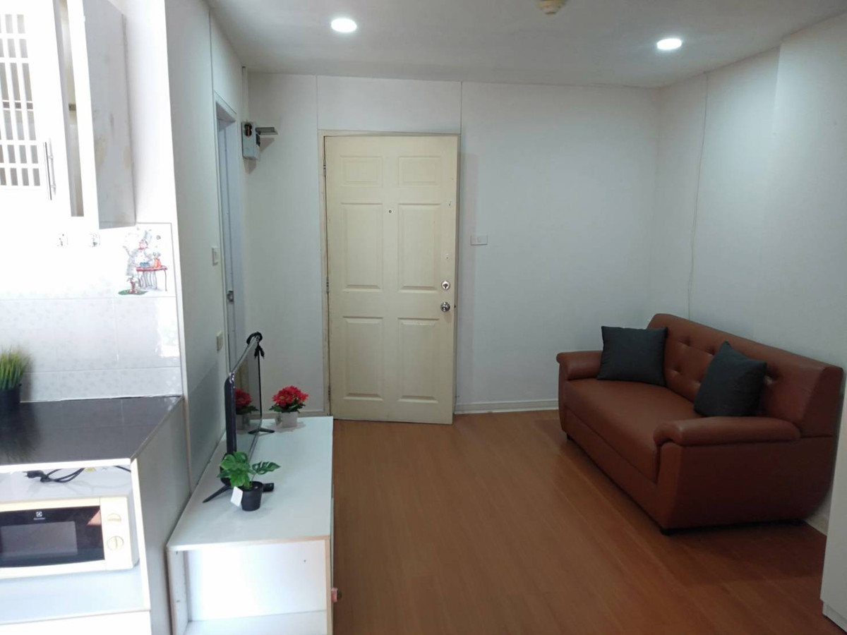 For RentCondoRamkhamhaeng, Hua Mak : hire!  Lumpini Bodindecha-Ram, size 28 sq m. B1, 5th floor, price 6,700 baht, furniture and electrical appliances.