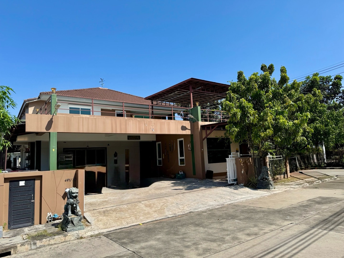 For SaleHouseBang kae, Phetkasem : For sale: Habitia Line Phutthamonthon Sai 2, large detached house, size 107 sq m, corner house, 3 bedrooms, every room has its own bathroom. Add multipurpose space on the ground floor, 2 large rooms, private atmosphere, only 36 houses.