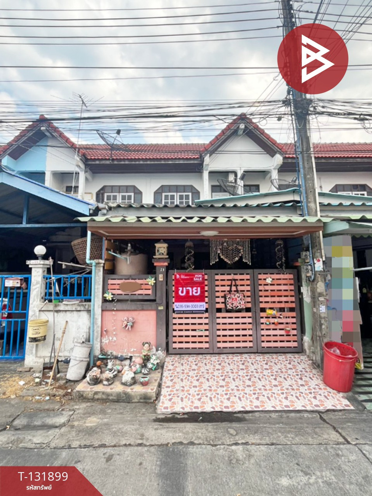 ขายทาวน์โฮมฉะเชิงเทรา : ขายทาวน์เฮ้าส์ หมู่บ้านบูรพาซิตี้ บางวัว บางปะกง ฉะเชิงเทรา