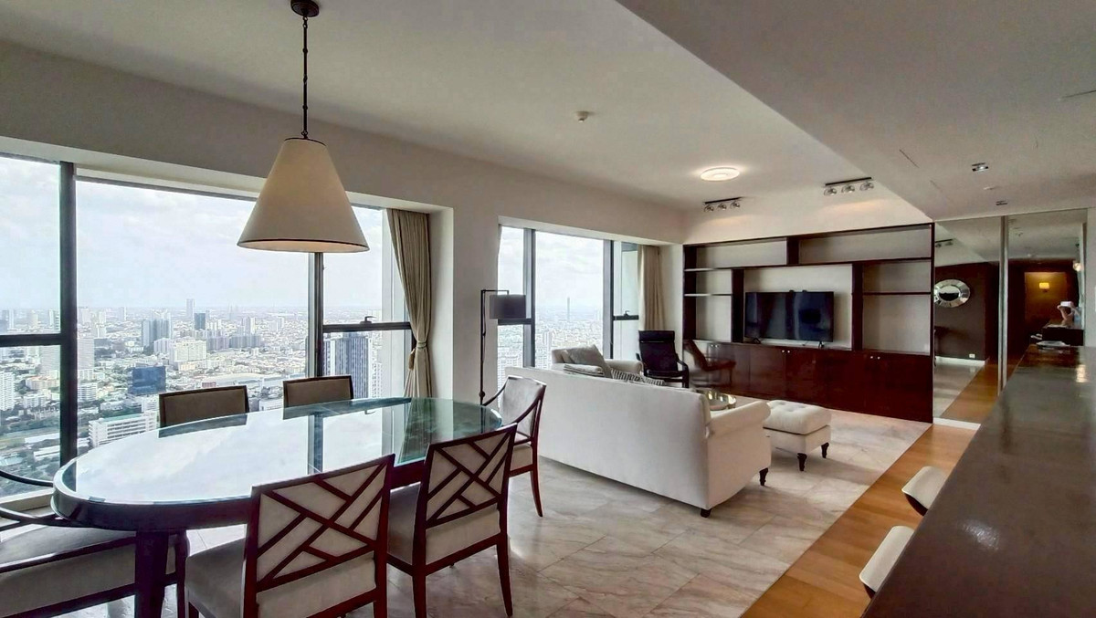 For RentCondoSathorn, Narathiwat : LTHC14432 – Condo for Rent | The Met Sathorn | 198 sqm | 3 Beds 3 Baths | Near BTS Chong Nonsi | 120K/Month | Condo for rent The Met Sathorn