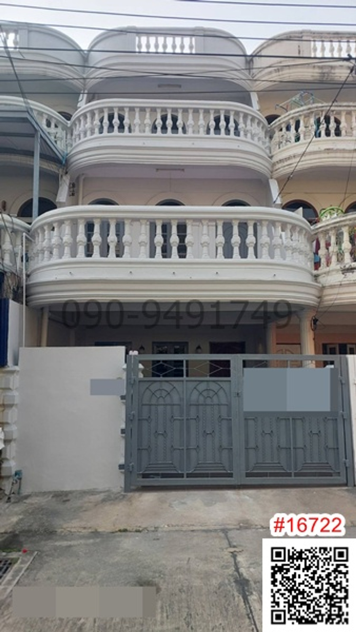 For RentTownhomeBang kae, Phetkasem : For rent, 3-story townhouse, Project 89 Bang Bon Ville, 4 bedrooms, near The Mall Bang Khae.