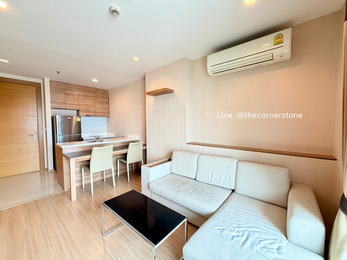 ให้เช่าคอนโดรัชดา ห้วยขวาง : ให้เช่า‼️✨ Rhythm Ratchada - Huai Khwang ✨ ห้องมุม พร้อมเข้าอยู่ ทำเลดี อยู่ใกล้ MRT ห้วยขวาง (No.260209)