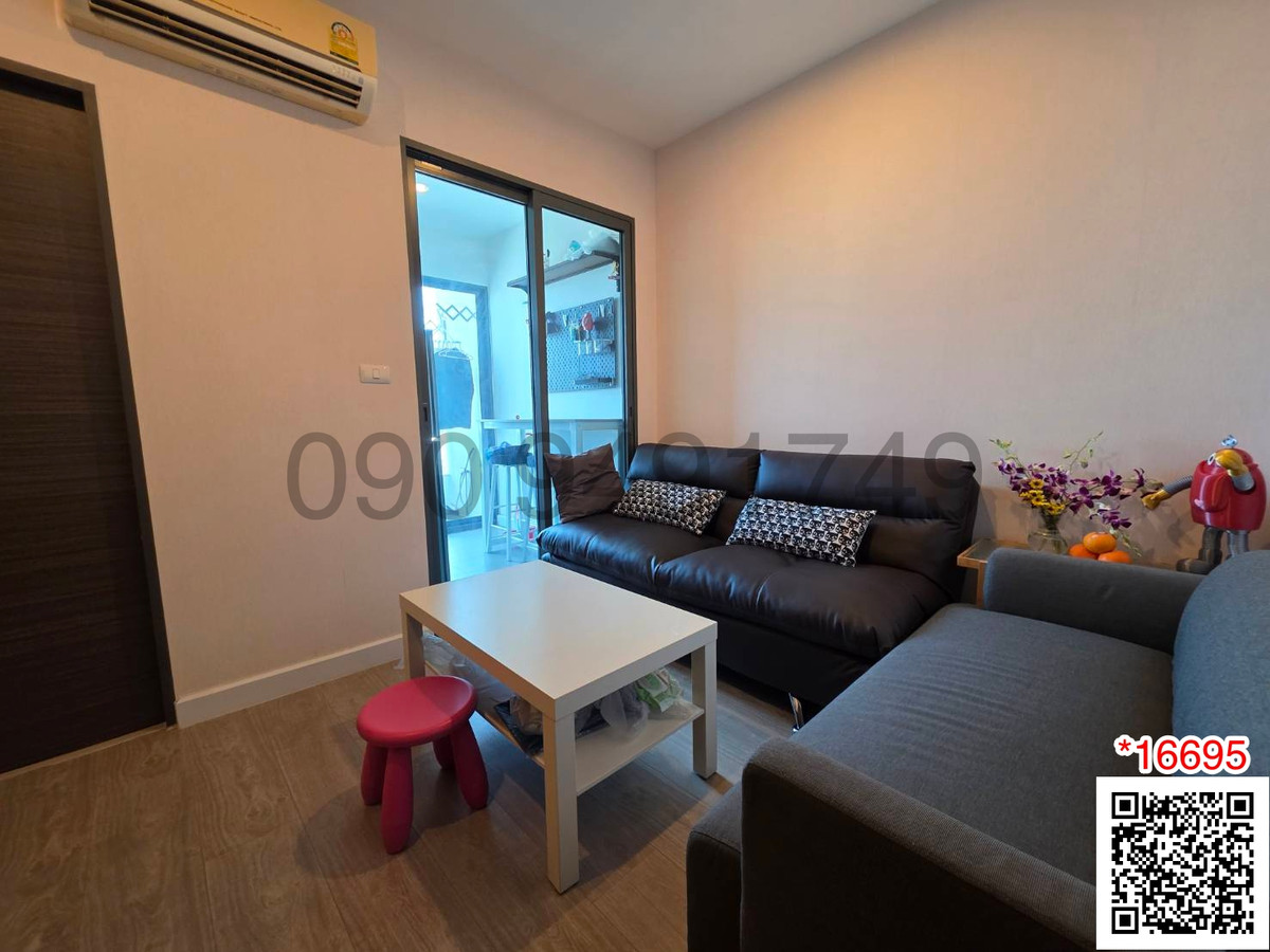 For SaleCondoBang Sue, Wong Sawang, Tao Pun : Condo for sale, Metro Sky Prachachuen, 1 bedroom, 18th floor, Building C, office located at the project.