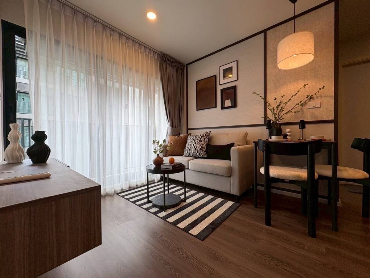 ให้เช่าคอนโดนวมินทร์ รามอินทรา : คอนโดแบบ 8 ชั้น ห้องอยู่ชั้น 8 แต่งสวย ตามรูป(รูปจากห้องจริง) มีเครื่องใช้ไฟฟ้าครบ เพียง 250 เมตร จาก MRT รามอินทรา กม.9 ✨