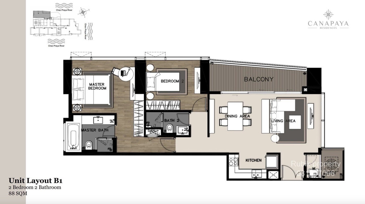 For SaleCondoRama3 (Riverside),Satupadit : 🌟 Luxury condo for sale CANAPAYA RESIDENCES – Rama 3 RB1697 Luxury condo along the Chao Phraya River. With the most beautiful view of the water curve and Rama IX Bridge in the Rama 3 area.