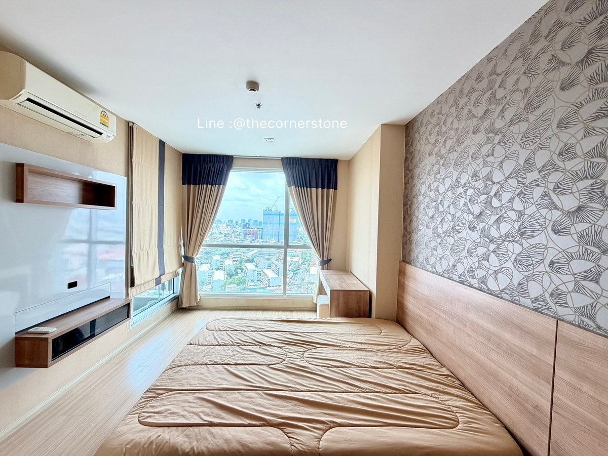 ให้เช่าคอนโดรัชดา ห้วยขวาง : ให้เช่า‼️✨ Rhythm Ratchada - Huai Khwang ✨ ห้องมุม พร้อมเข้าอยู่ ทำเลดี อยู่ใกล้ MRT ห้วยขวาง (No.260209)